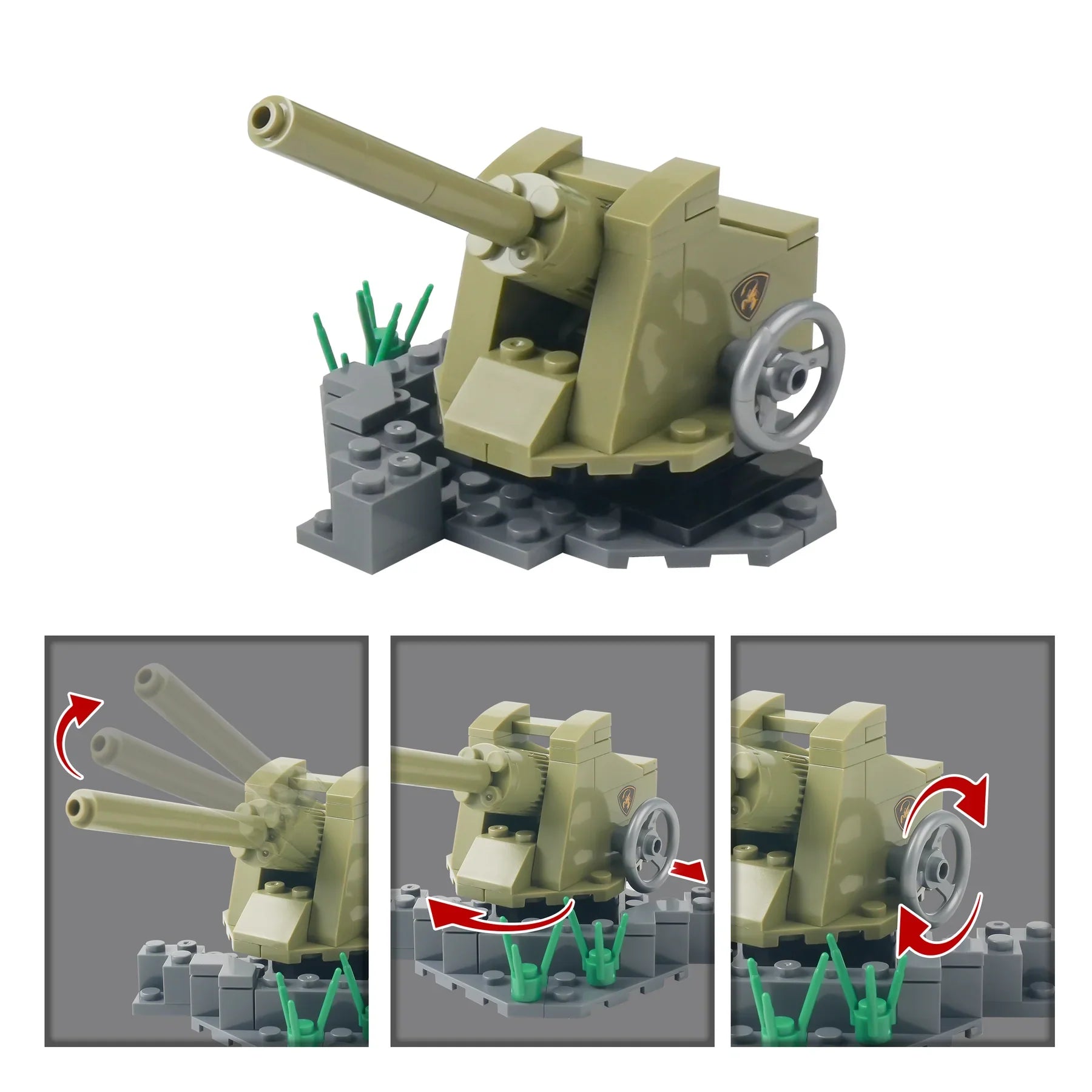 Military War Fighter 961PCS