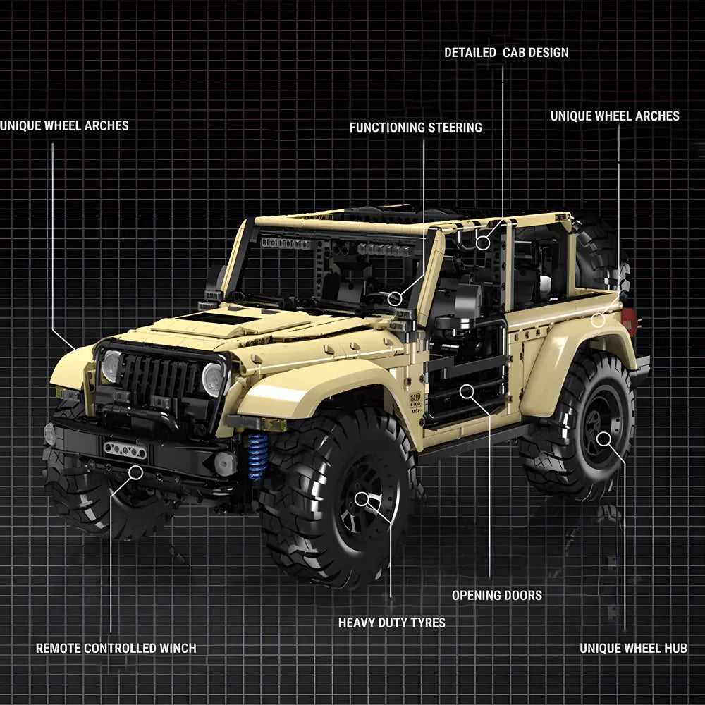Wüsten-Offroad-SUV 3621 Teile