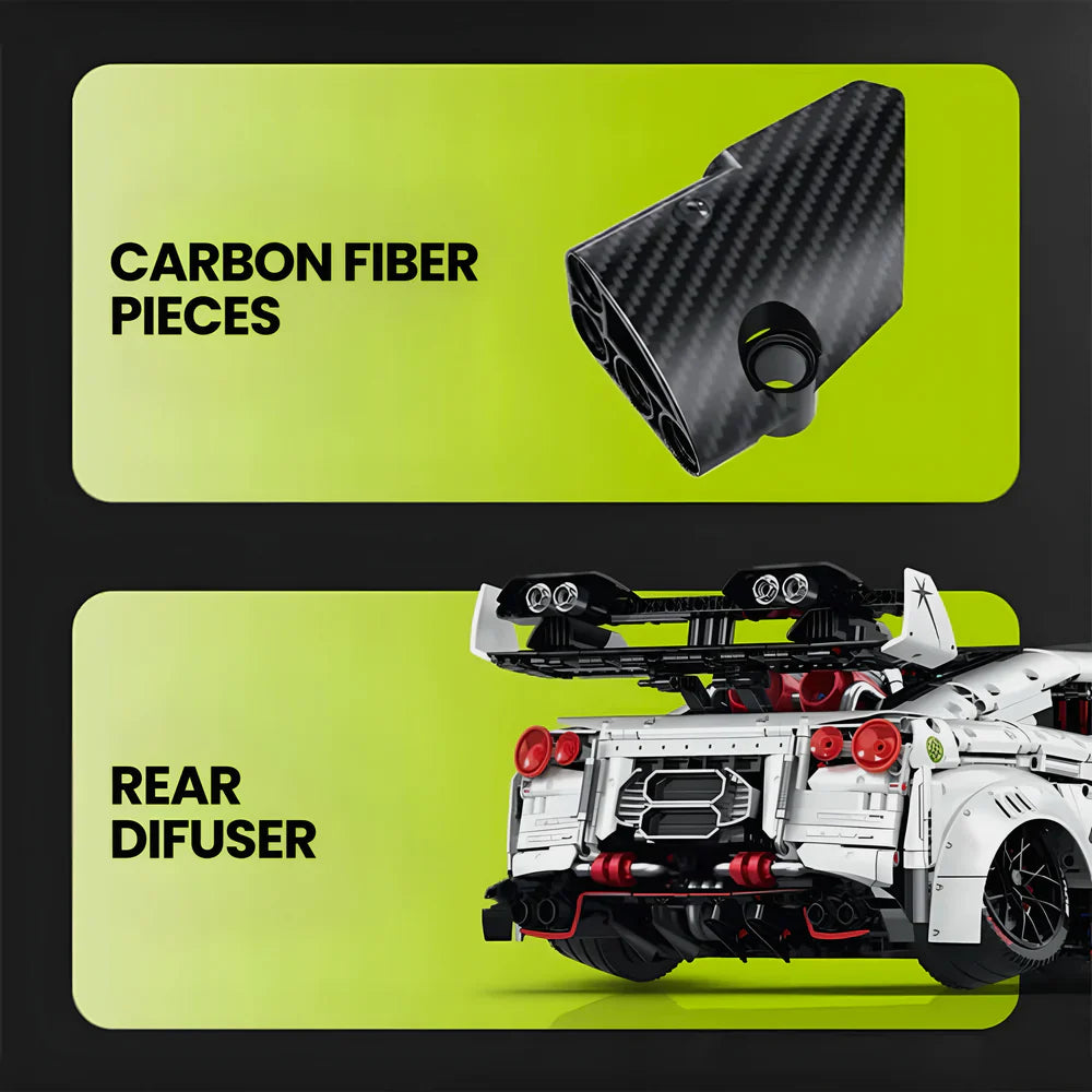 Tiefergelegter R35 Godzilla 3939TEILE