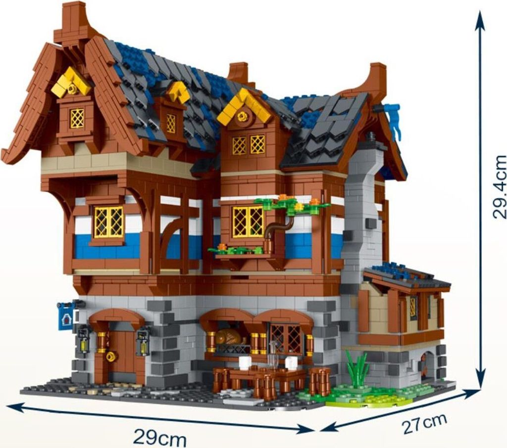 Die Mittelalterliche Taverne 3451 Teile