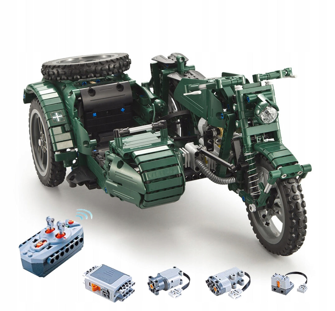 Motorrad mit Doppelsitz 629TEILE