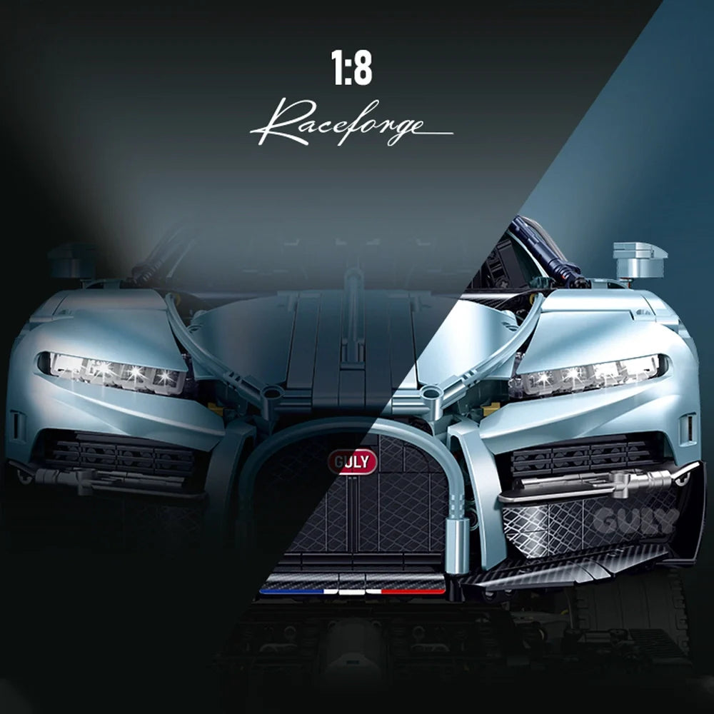Ultimativer französischer Hypercar-Sammler 3719 Teile