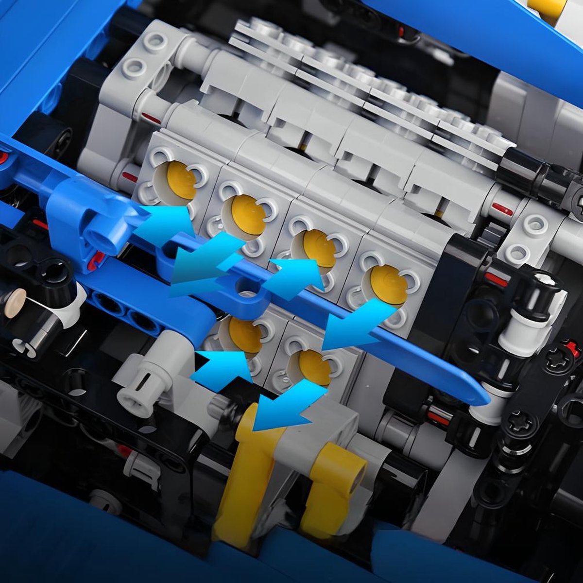 Blue French Hypercar 3858PCS