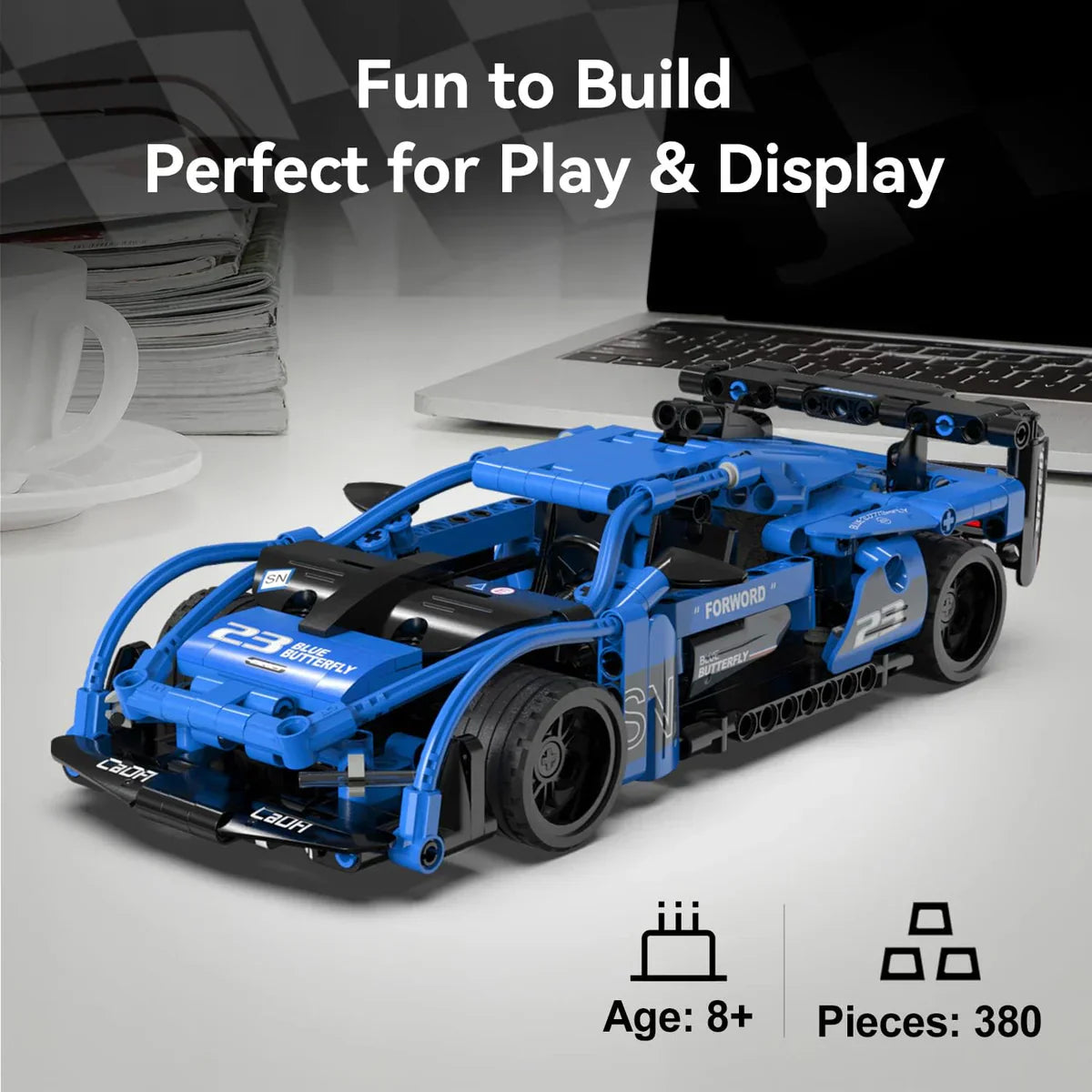 Mini Bausteine Shadow Sport 380 Teile