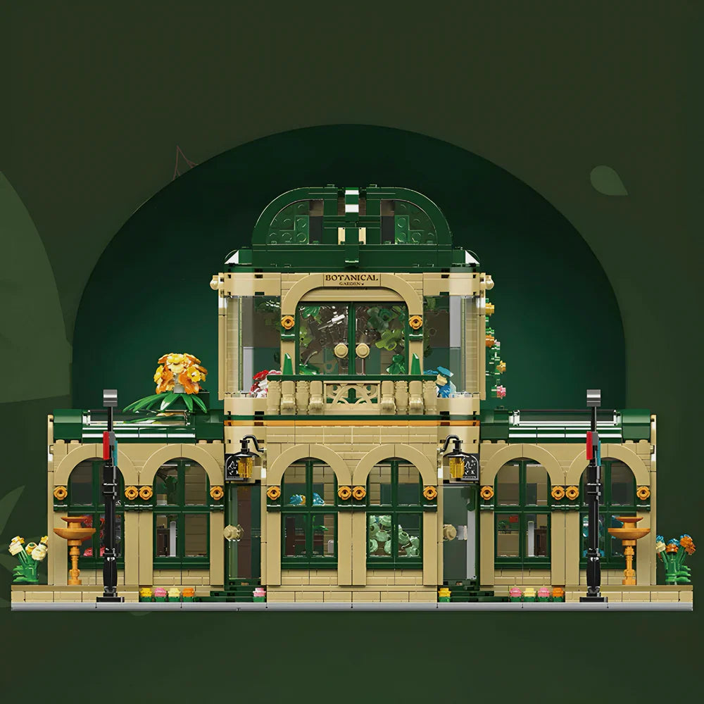 Dome Botanical Gardens Grand Glass Dome 3382PCS