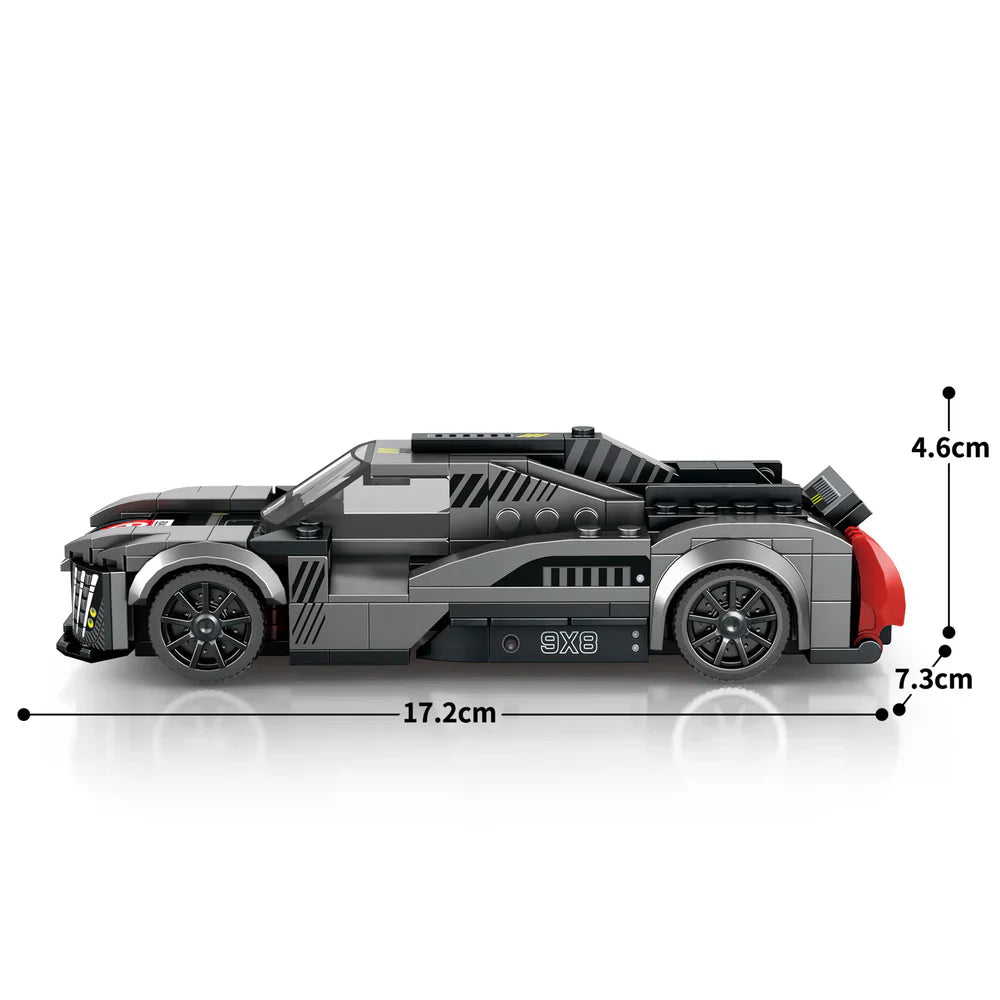 Mini Bricks Französischer Prototyp Langstrecken-Hypercar 286TEILE