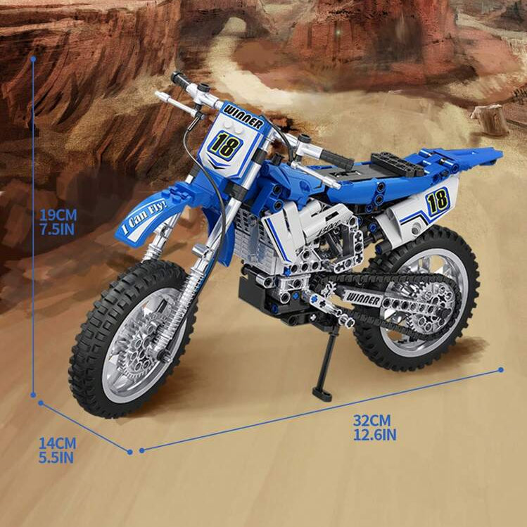 Motocross-Dirtbike 474 Teile