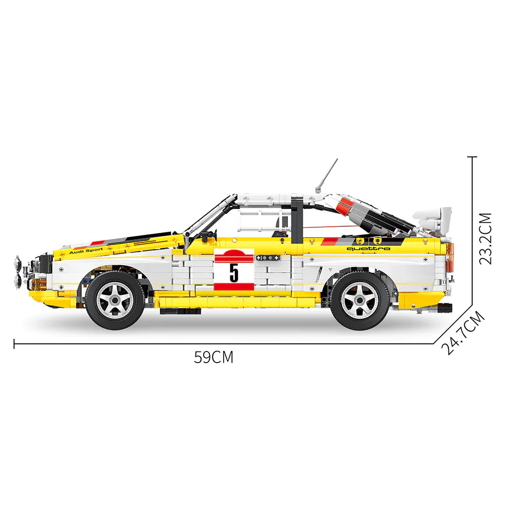 Classic German Quattro Rally 1984 Set 3886PCS
