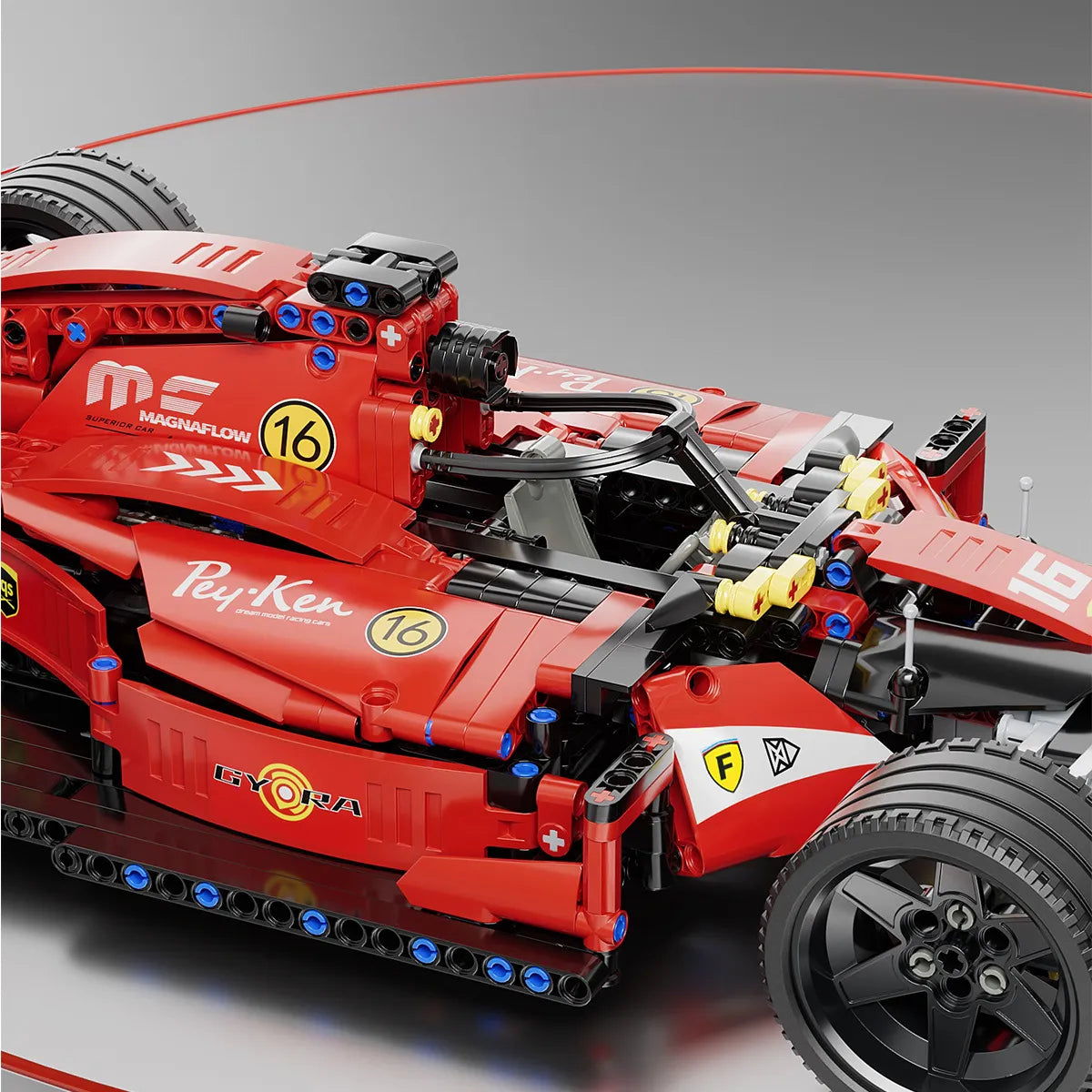 Red F1 Race Machine 1200PCS