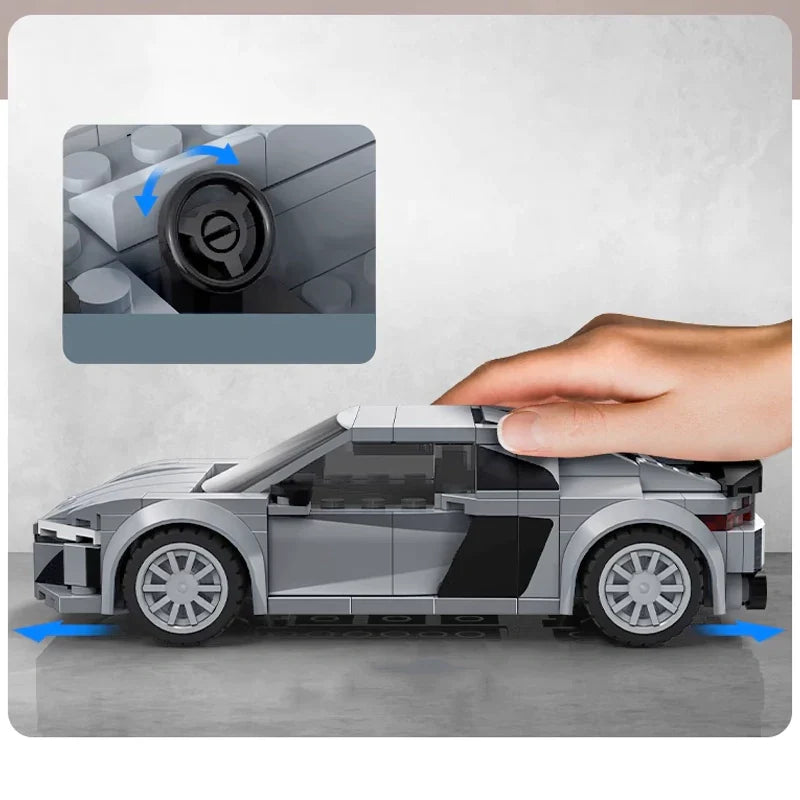 Mini Bricks R8 V10 Coupe 204PCS