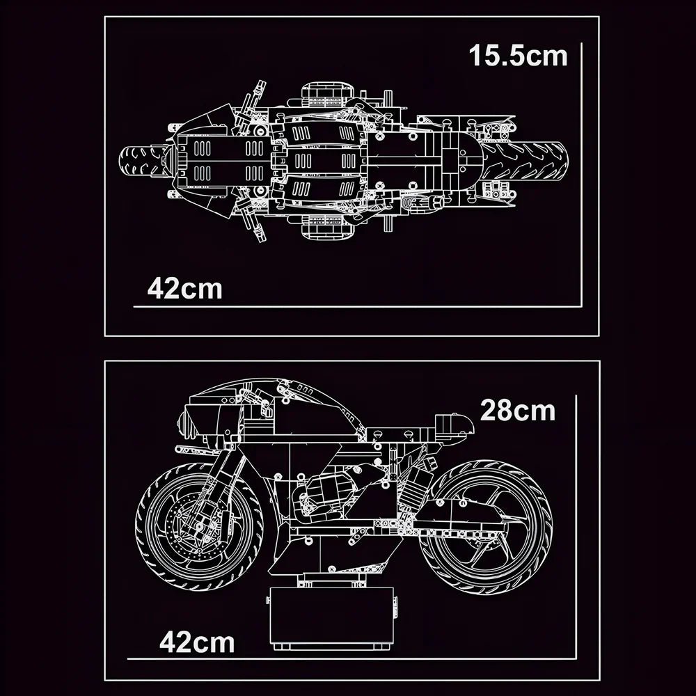 Limited Edition Futuristic Hyperbike 1445PCS