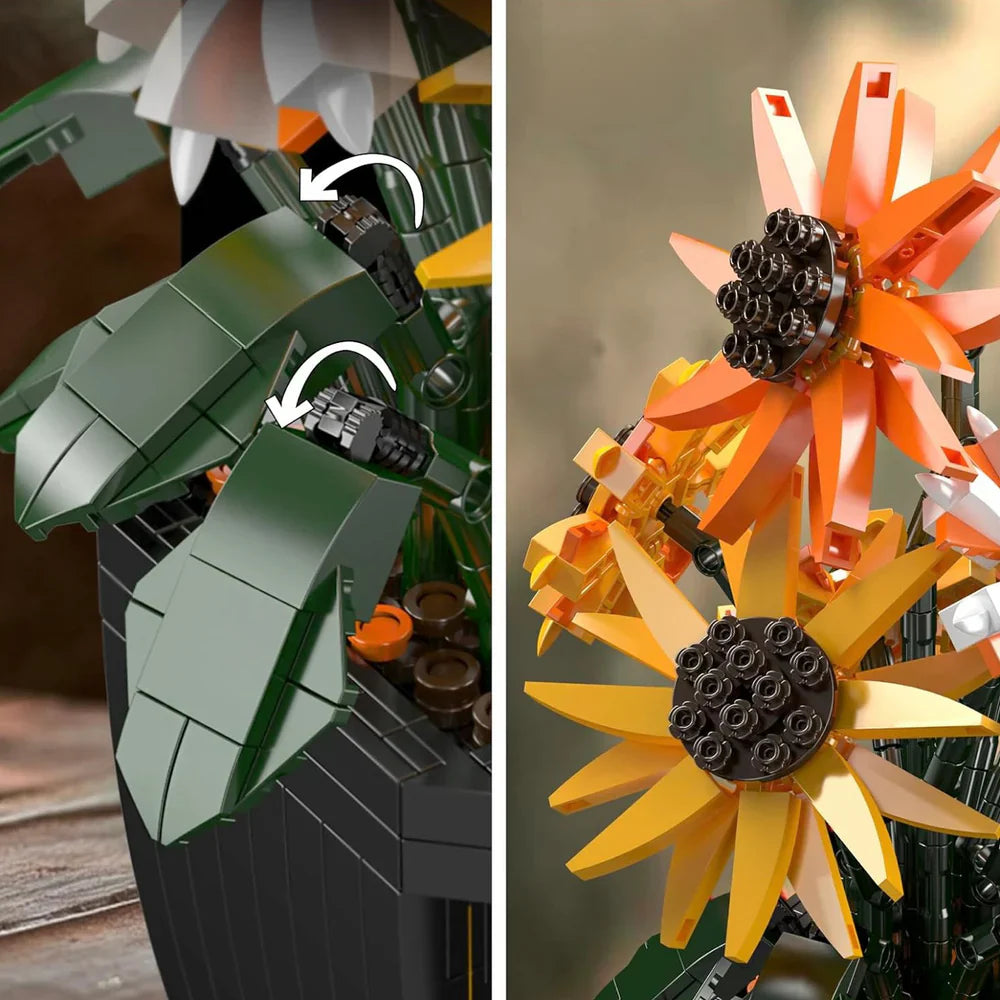 Blooming Sunflower 858PCS