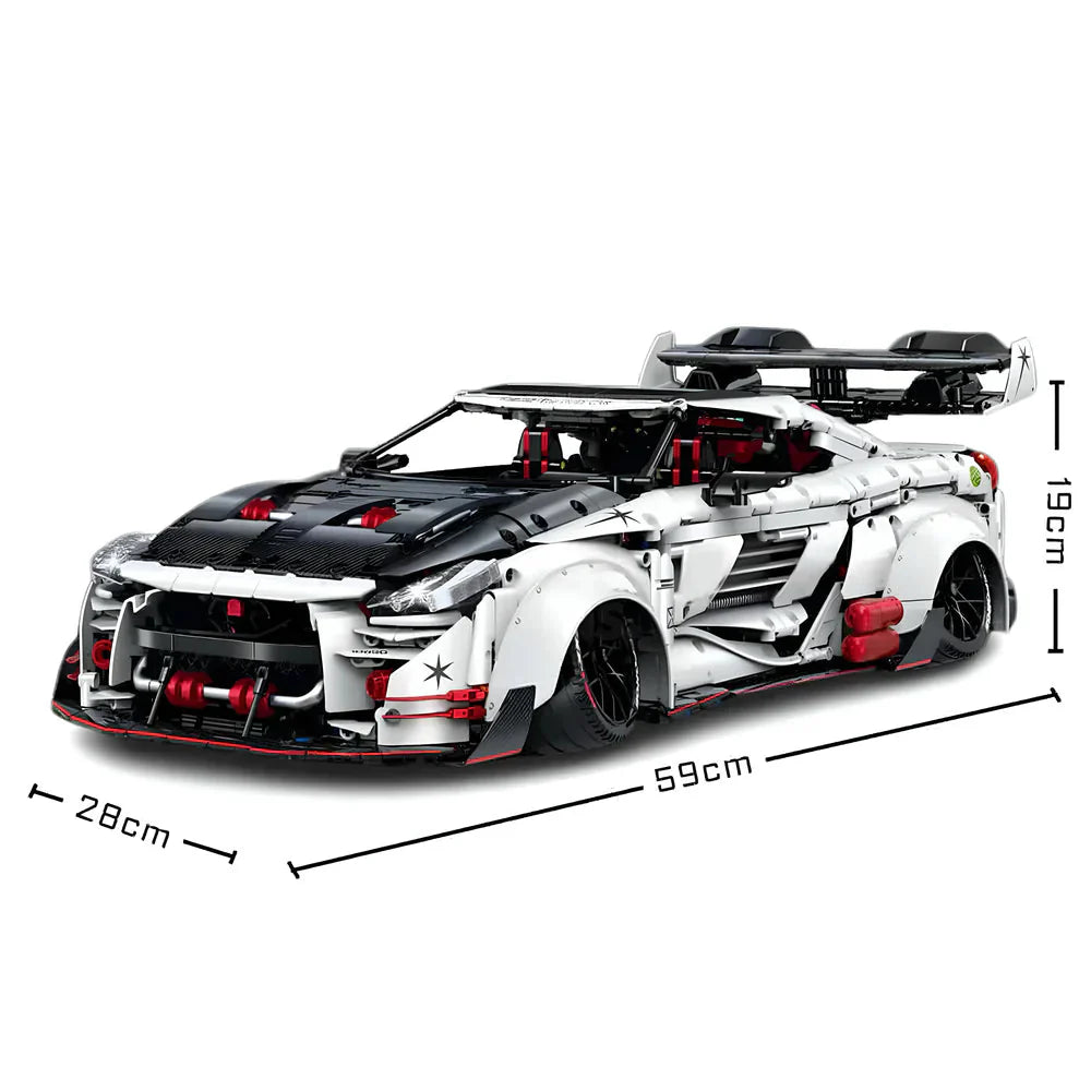 Tiefergelegter R35 Godzilla 3939TEILE