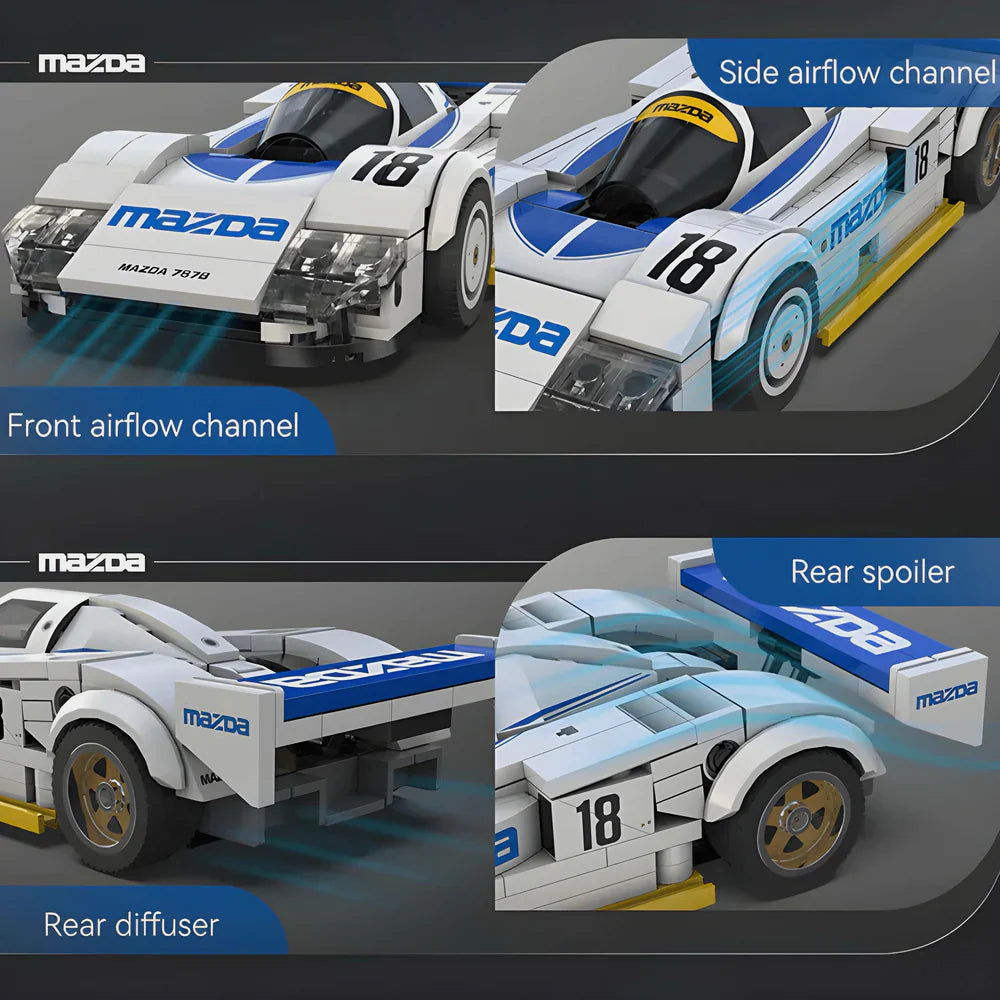 Minibricks Mazda 787B 241PCS