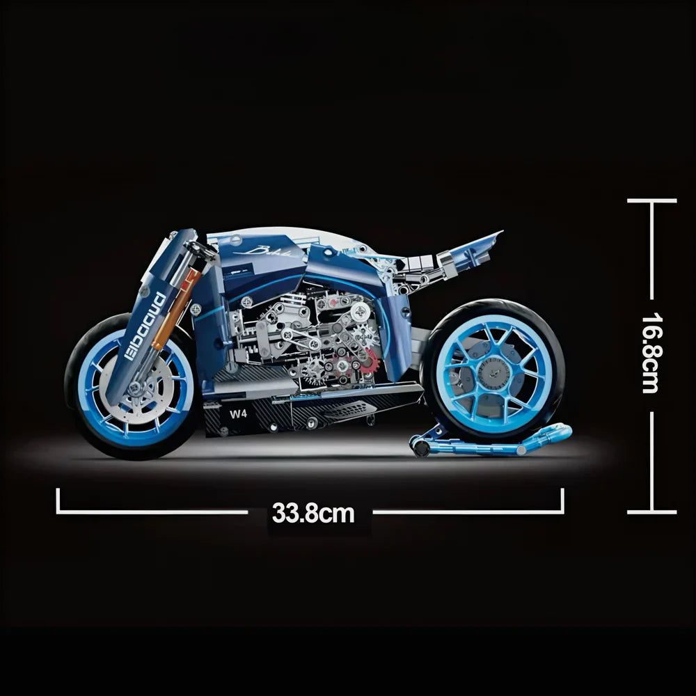 Hyperbike de performance 986 pièces