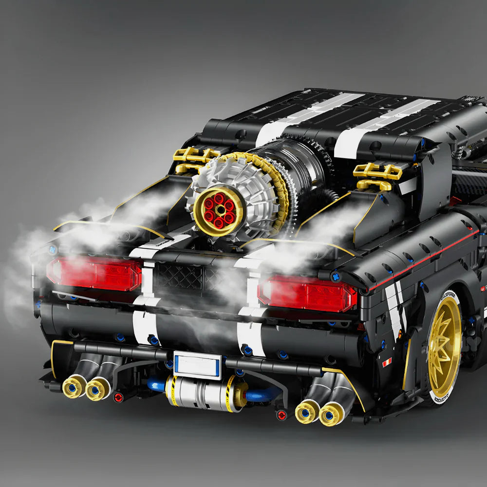 Klassischer amerikanischer V8-Muscle-Car 3750TEILE