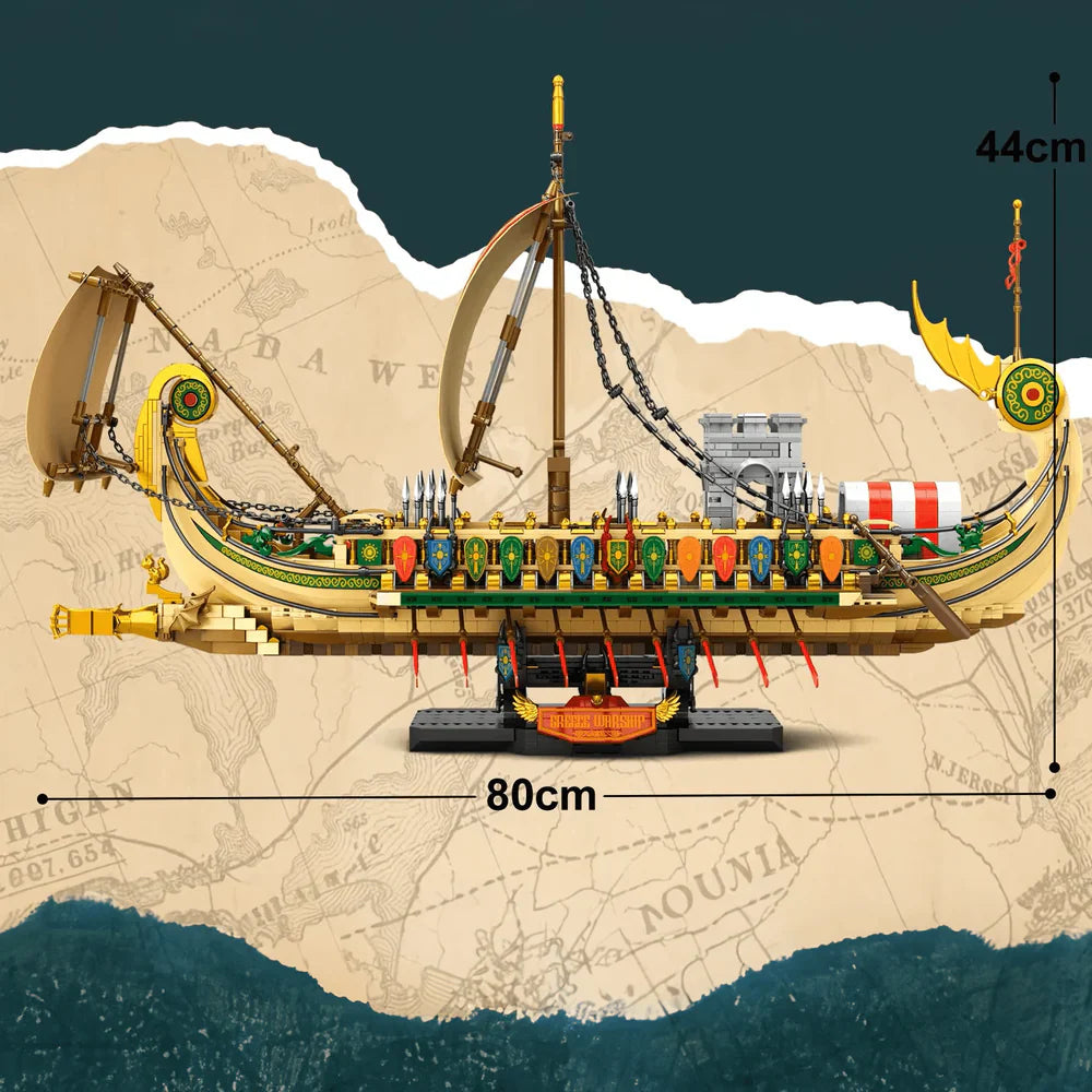Viking Warship 2547PCS