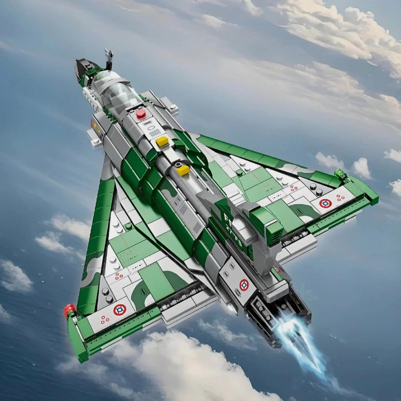 Mirage 2000 Jet Aircraft 1012PCS