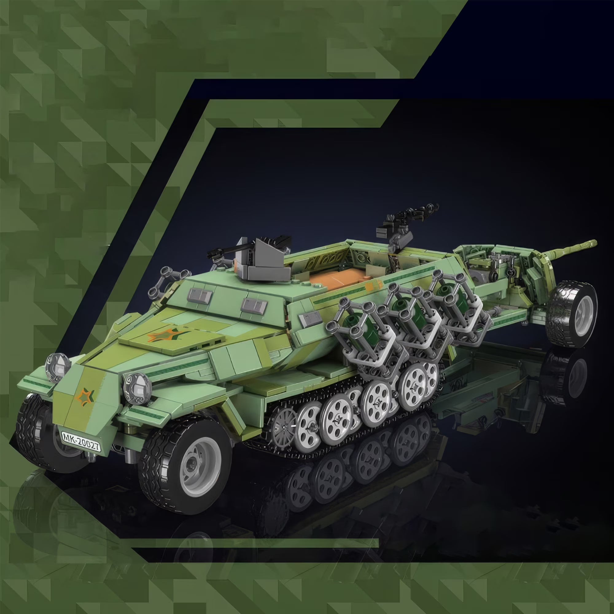 SD.KFZ.251/1 Panzer 1298 Teile