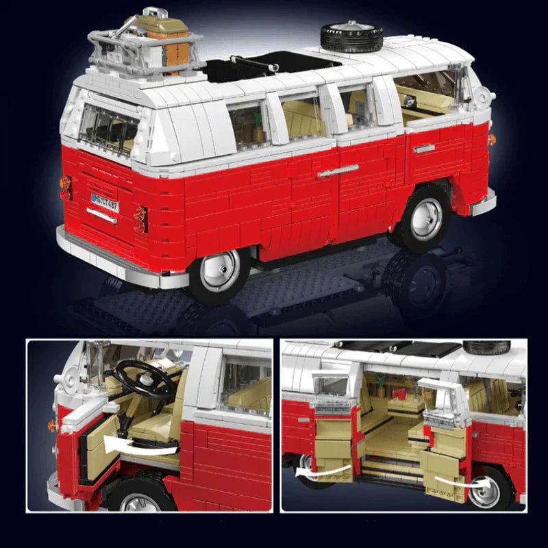 Vintage Travel Van 2055PCS