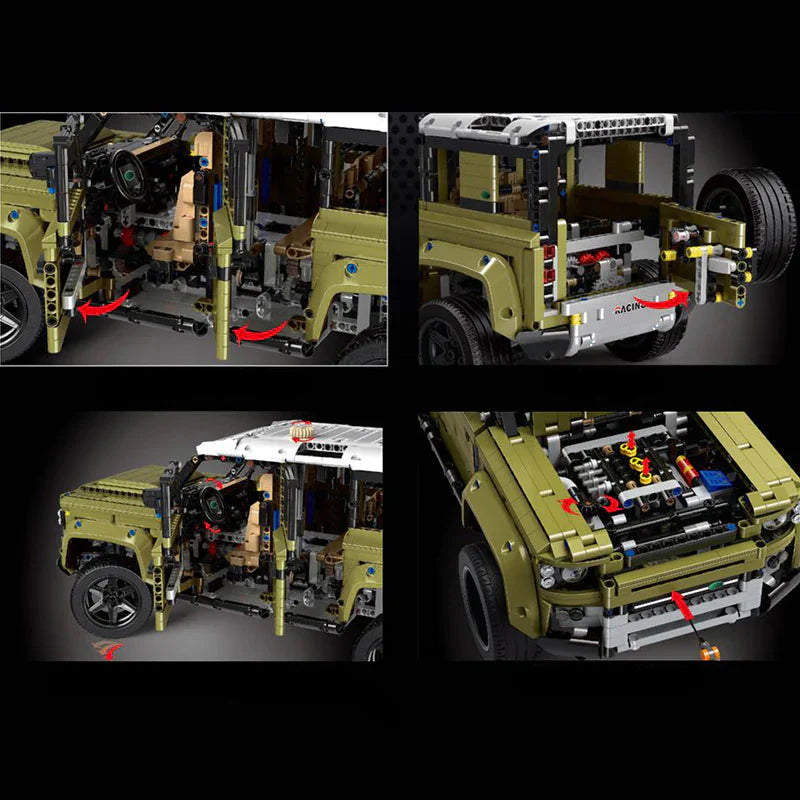 Off Roaded Defender 2758PCS