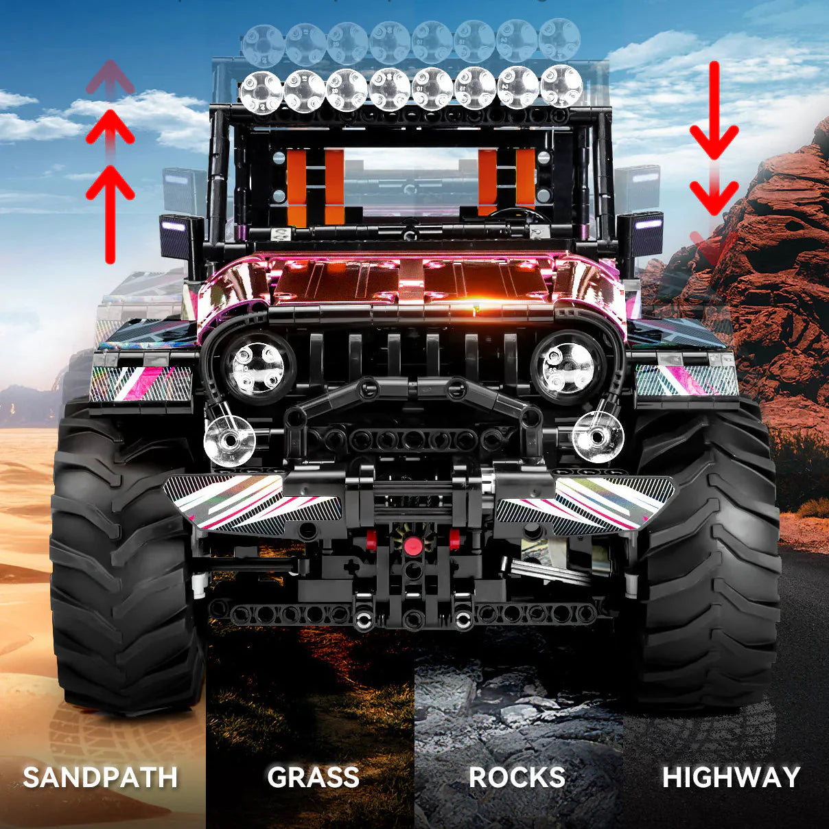 4x4 Wrangler Pickup 2088 Teile