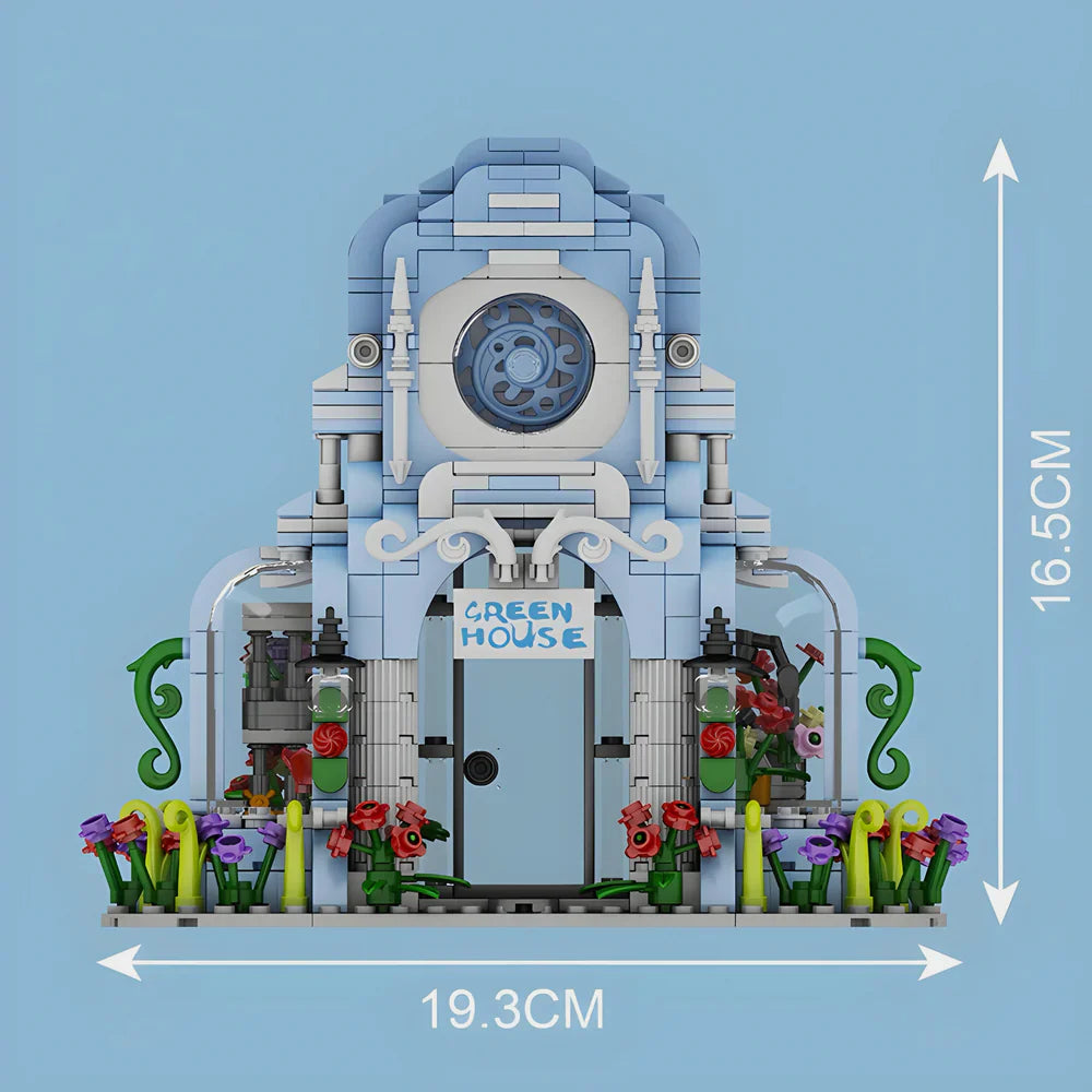 Botanischer Garten Haus 1290TEILE