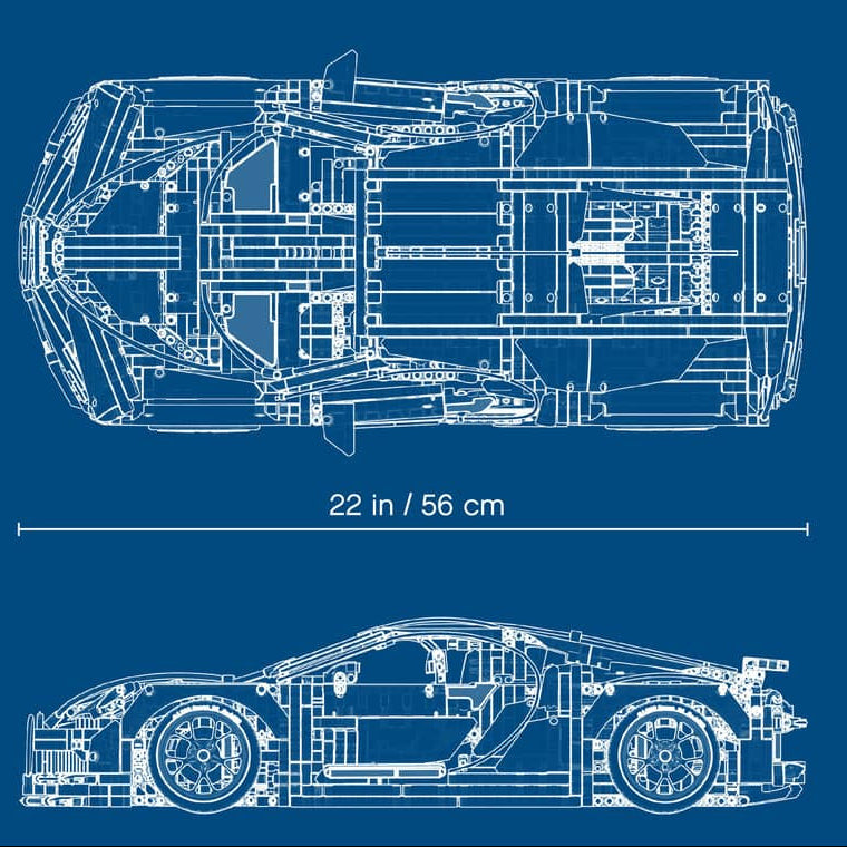 Ultimate W16 Supercar 4024PCS