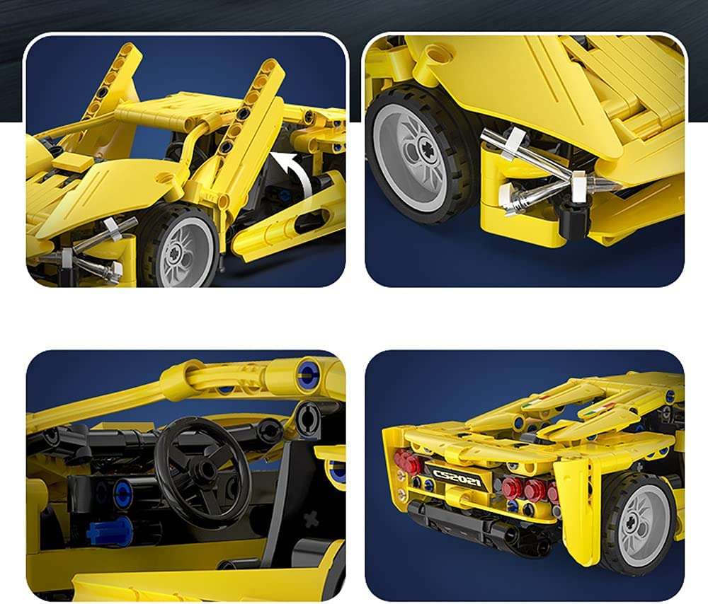 Minibricks Yellow Lighting Sport 357PCS