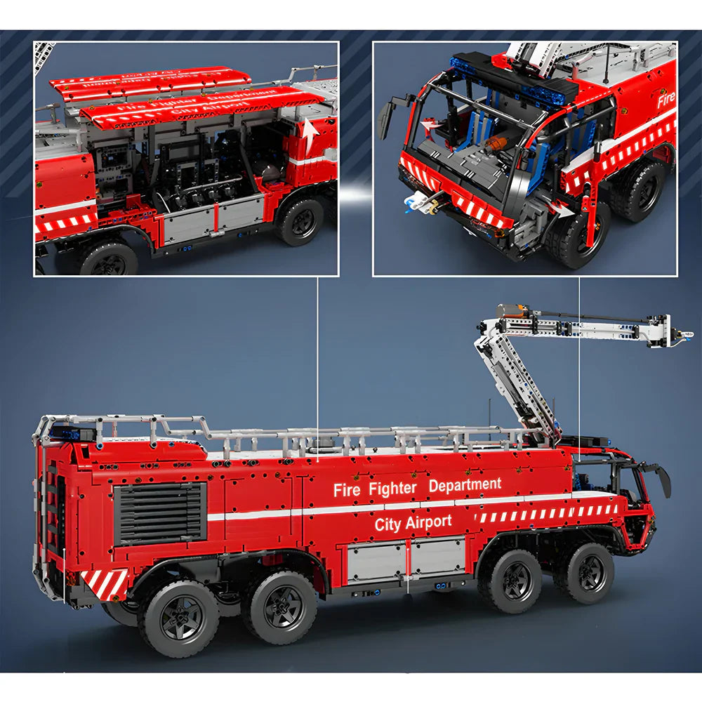 Fire Rescue Truck 6654PCS