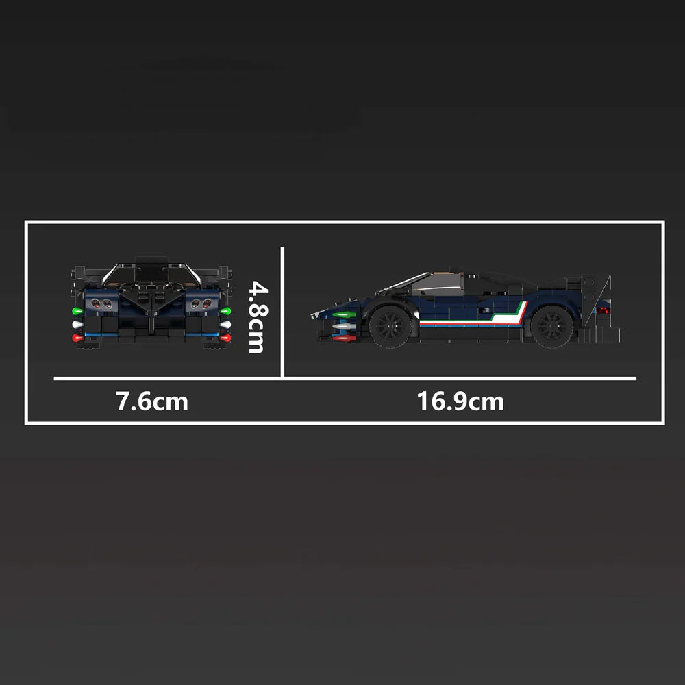 Minibricks Italian V12 hypercar 446PCS