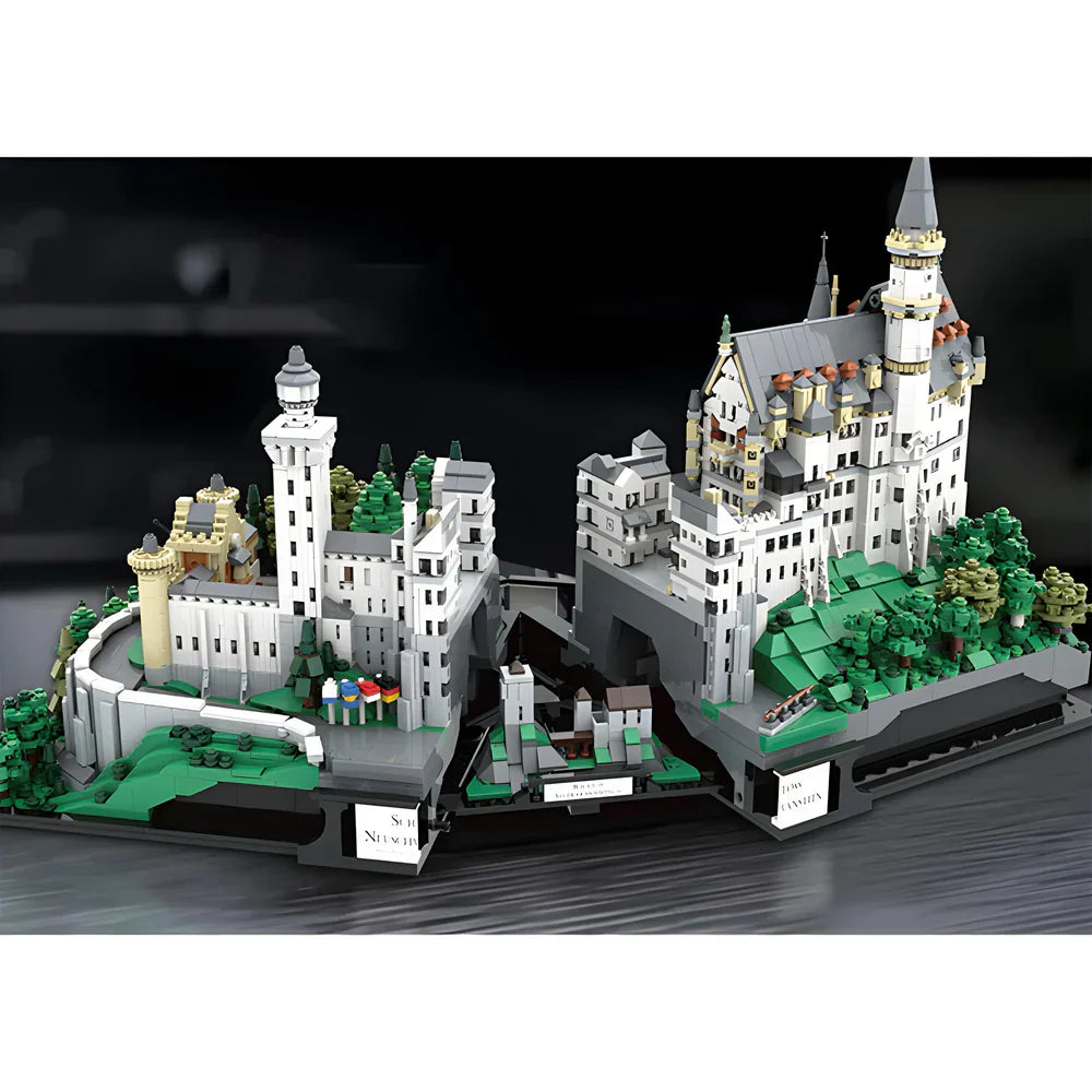 Schloss Neuschwanstein Europäisches Wahrzeichen 7438 Teile