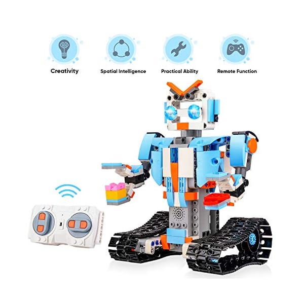 Robot de combat Almubot M4 bleu foncé 351 pièces
