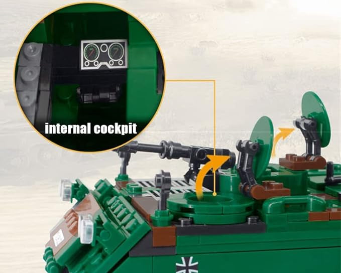 MTW M113 Tank 748PCS