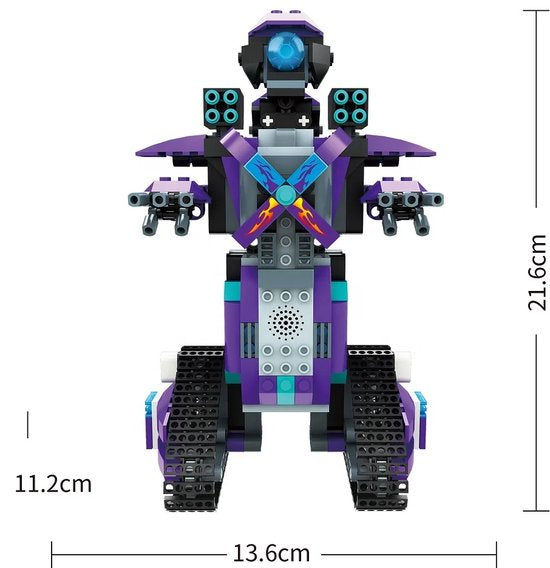 Purple Almubot Battlefield Robot 333PCS
