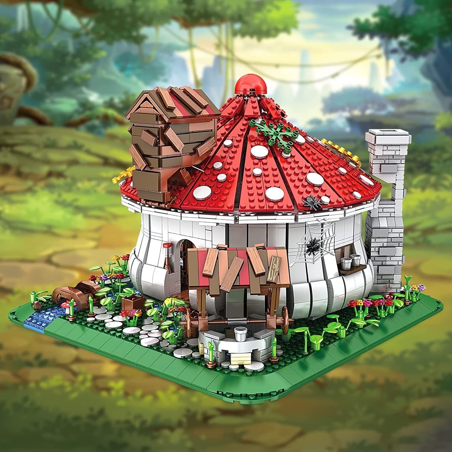 Mushroom House 2633PCS