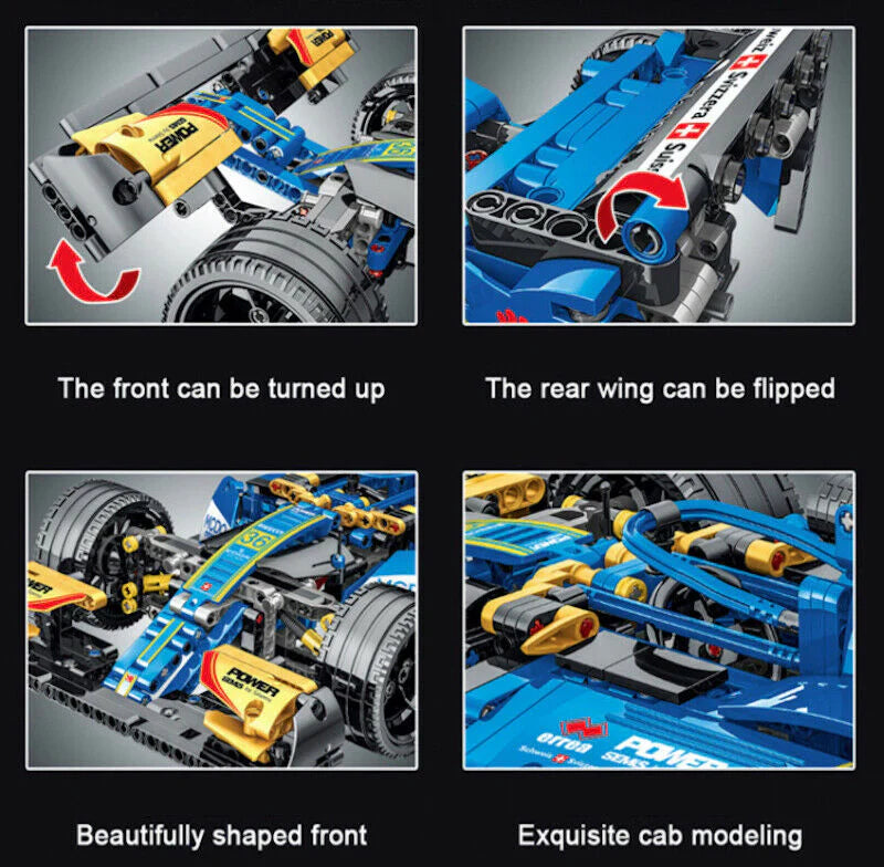 Bleu F1 C36 1100 PIÈCES
