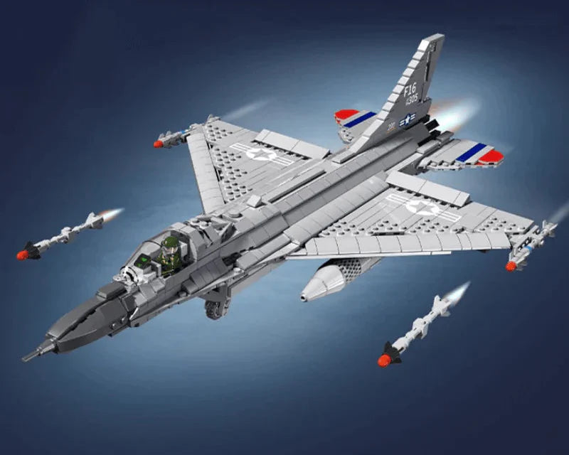 F16  Fighter Plane 1427PCS