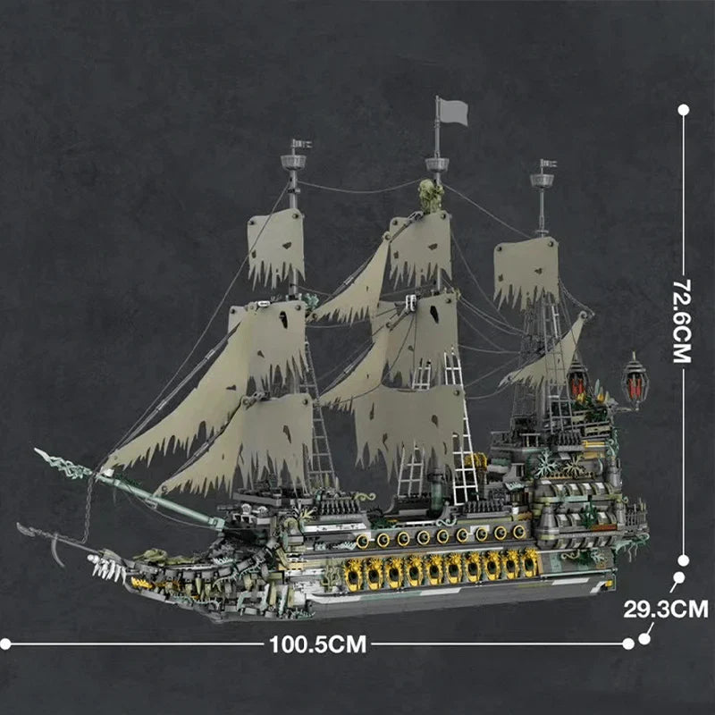 The Flying Dutchman Kriegsschiff 5865 Teile