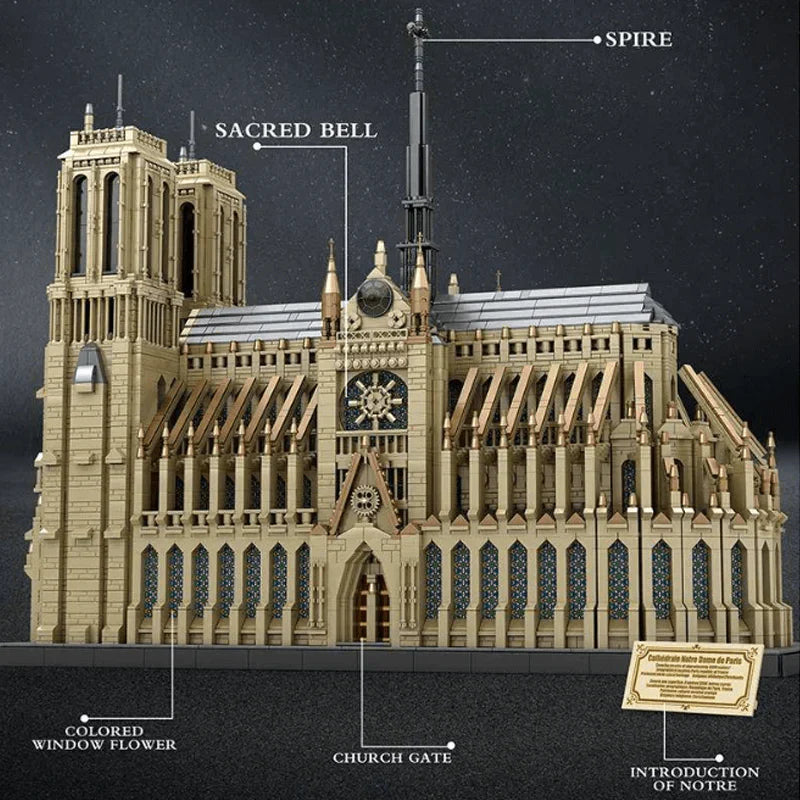 Cathedral of Notre-Dame 8868PCS