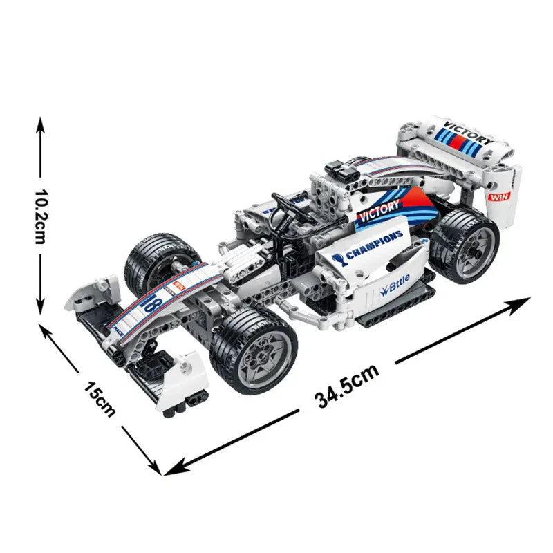 F1 FW41 Blanc 640 pièces