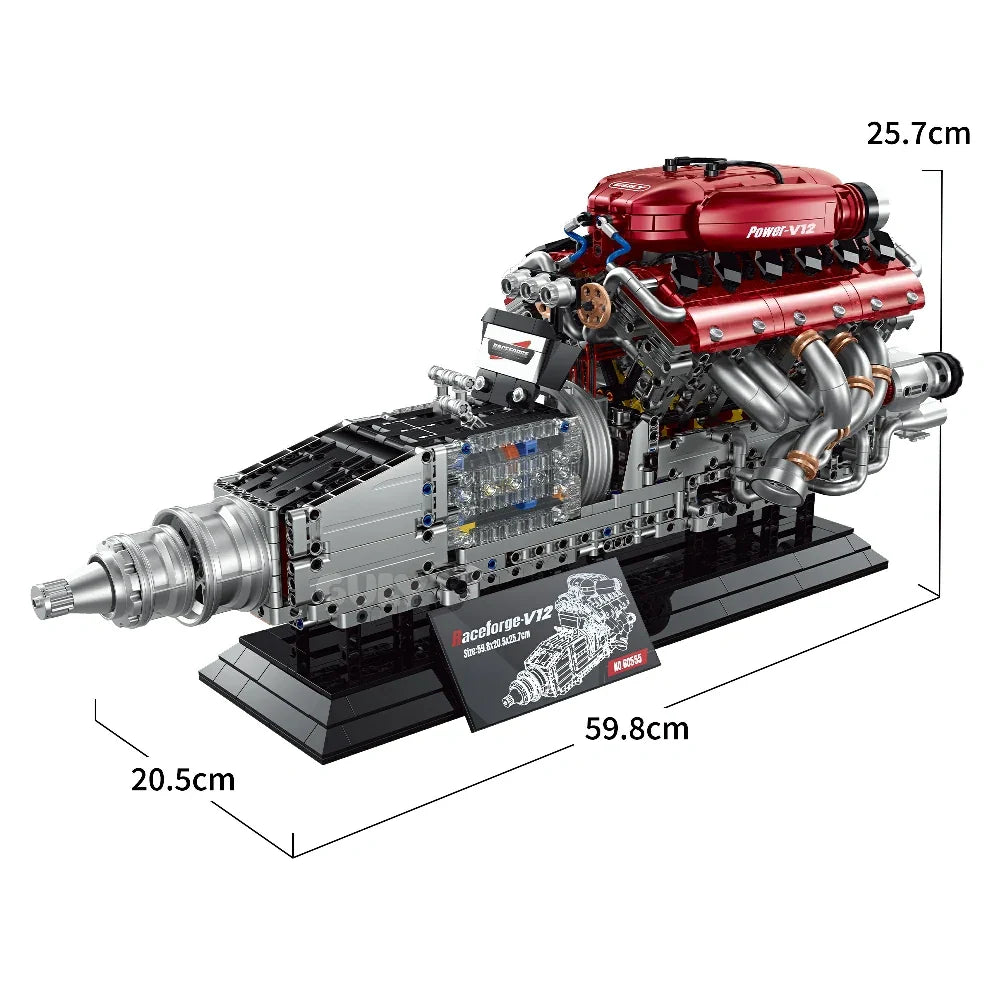 Moteur V12 Performance 2378 pièces