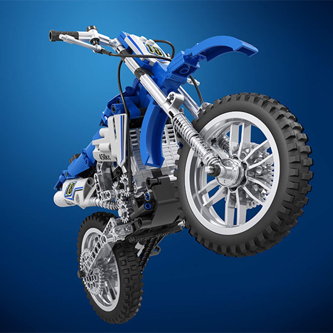Motocross Dirt Bike 474PCS