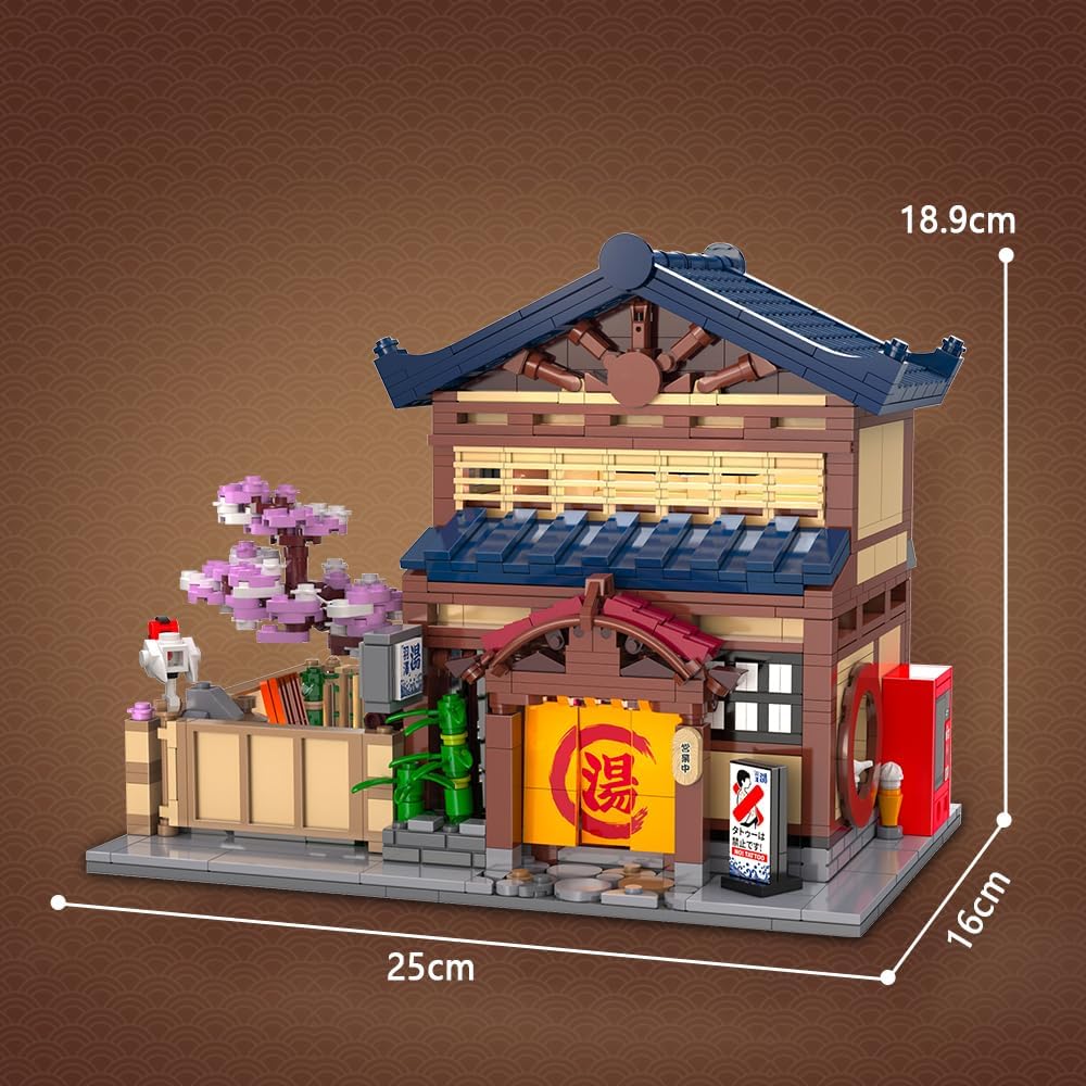 Japanese Traditional Sento 1250PCS