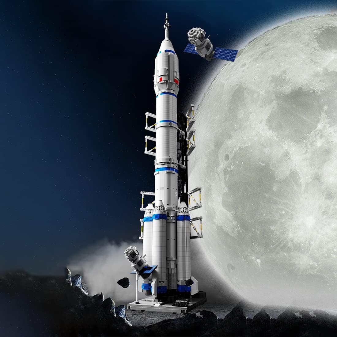 Rocket Ship Space 5430PCS