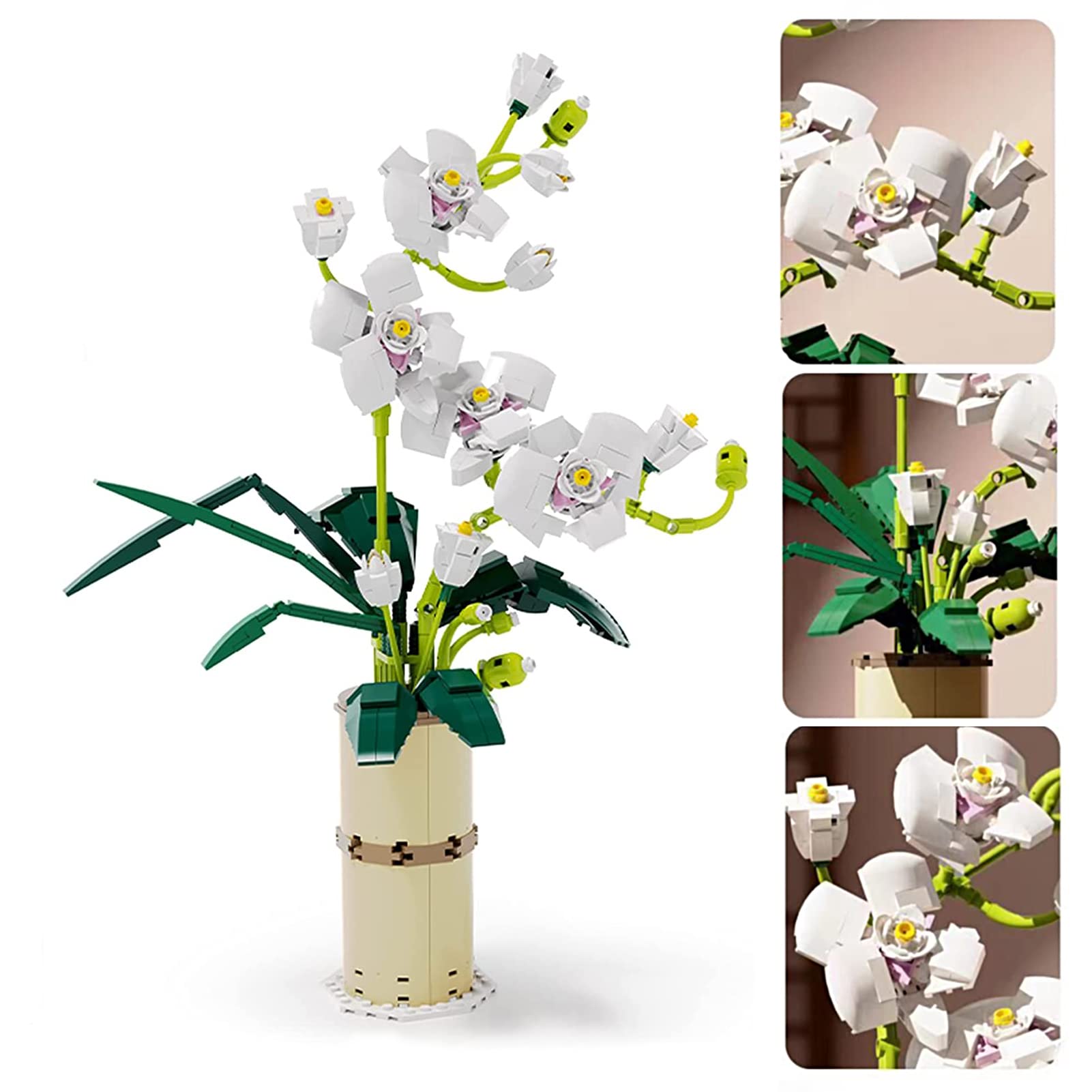Decorative Flowers Plants 588PCS