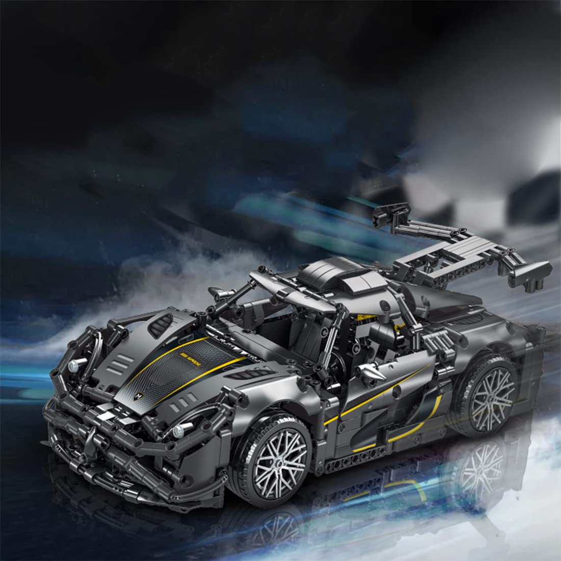 Black Regera R Hypercar 1505PCS