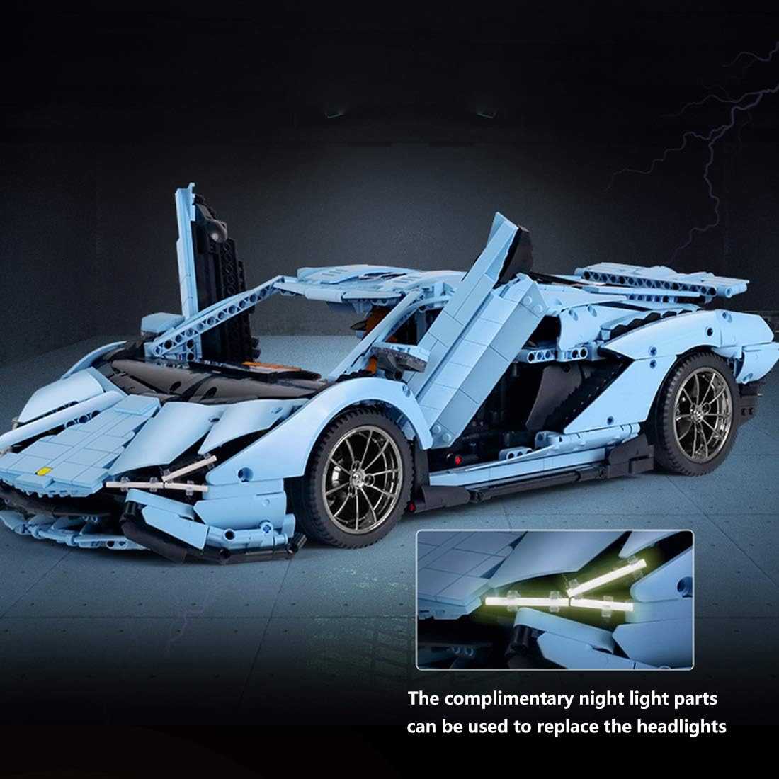 Bull Blue Italian Hypercar 3819PCS