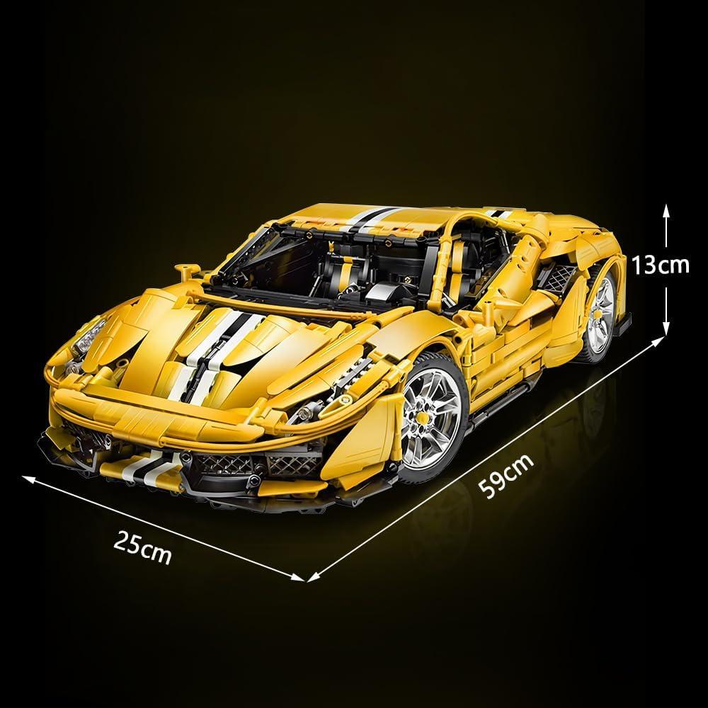 Italienischer Performance-Supersportwagen 3187 Teile