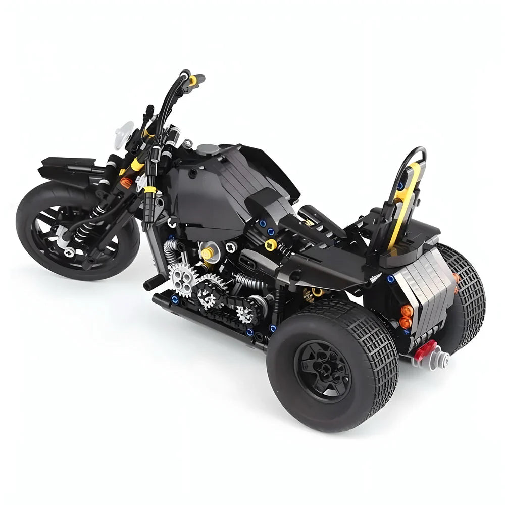 Dreirad-Chopper-Motorrad 853 Teile